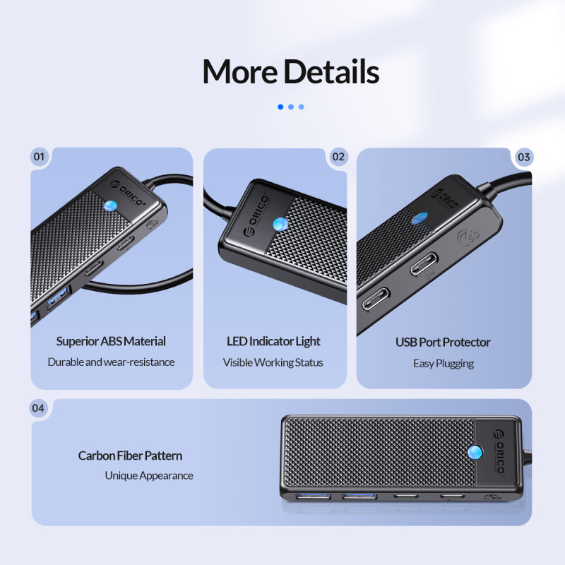 Orico 4-in-1 USB 3.0 Hub