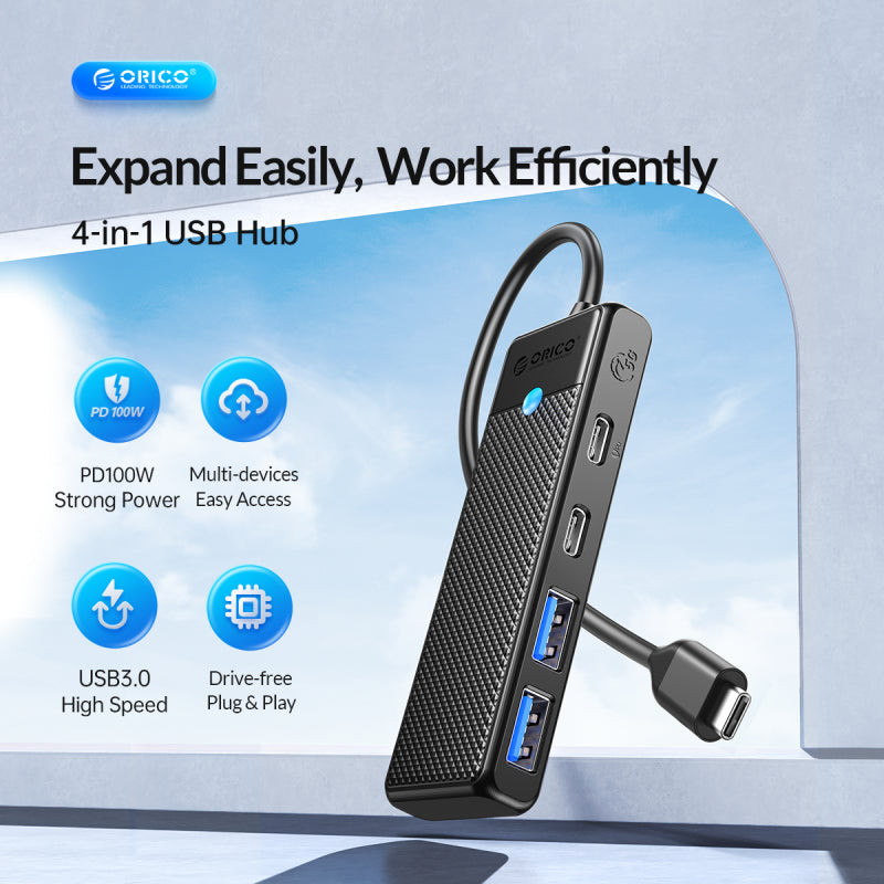 Orico 4-in-1 USB 3.0 Hub