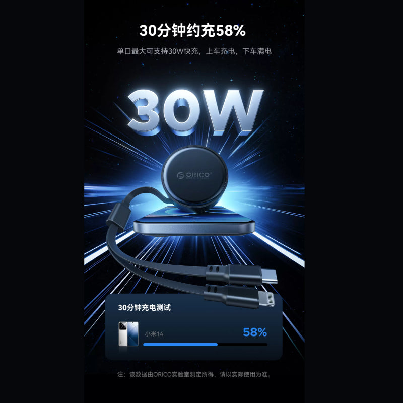 Orico 60W Dual Reach Car Charger