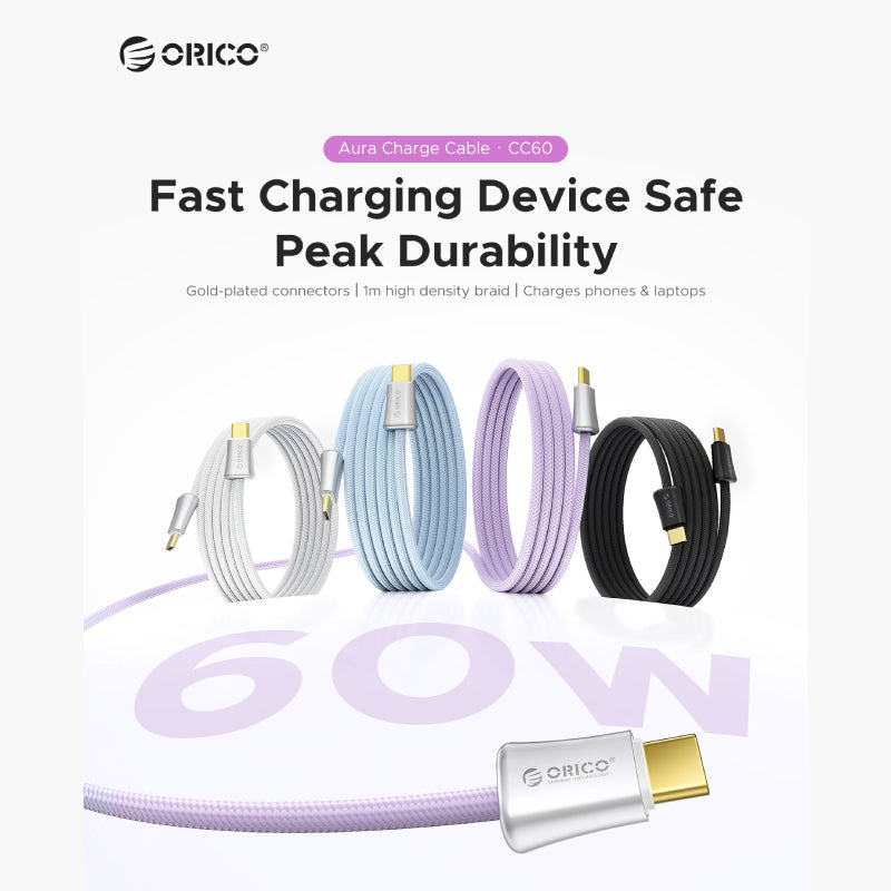 Orico C to C 60W Aura Charger Cable