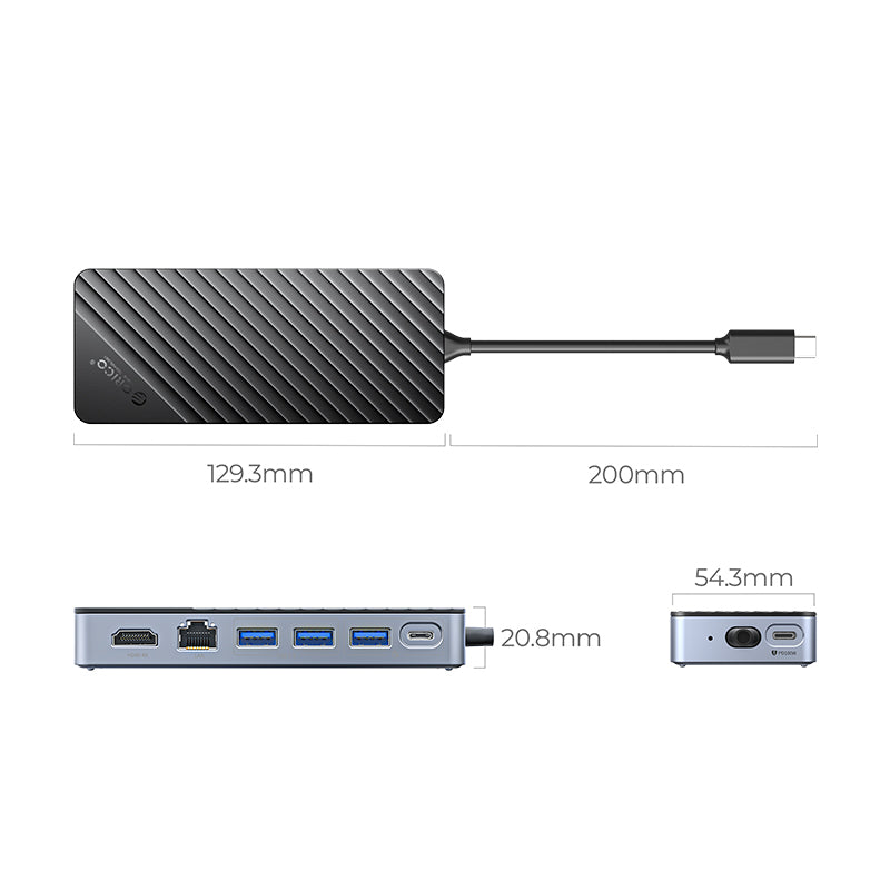 Orico Docking Station with M.2 SSD Enclosure