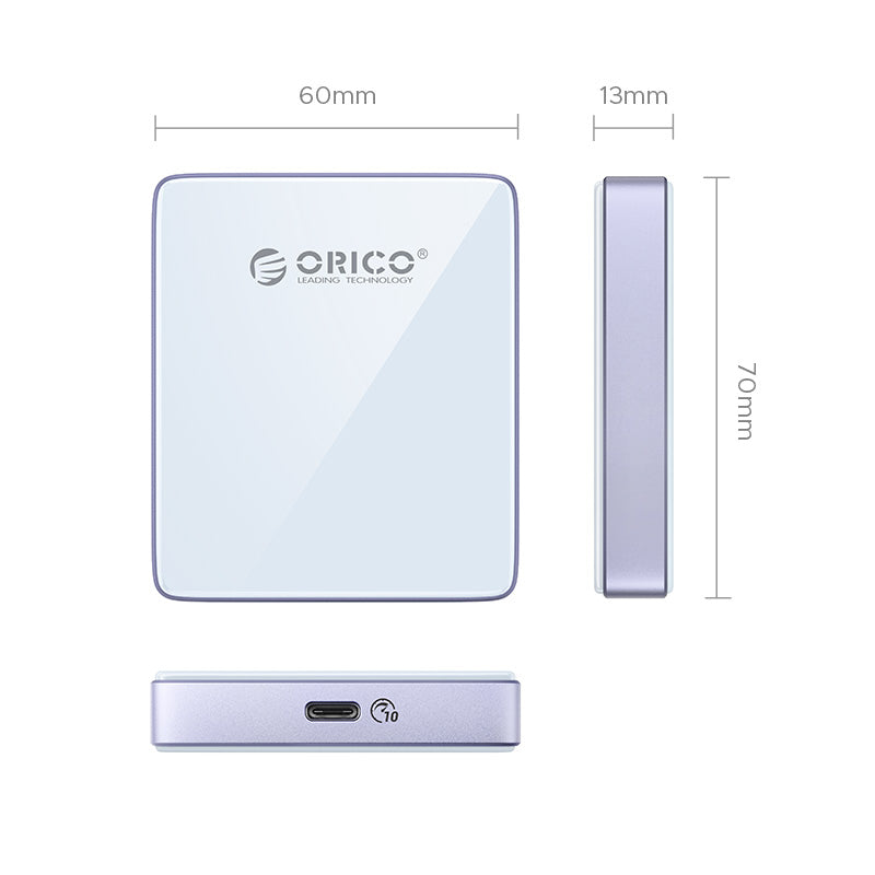 Orico M.2 Magnetic 10Gbps PD100W SSD Enclosure