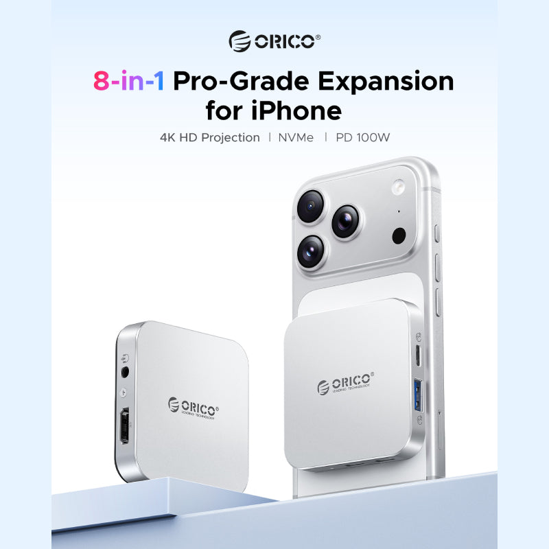 Orico M.2 Magnetic 8-in-1 Ports Docking Station