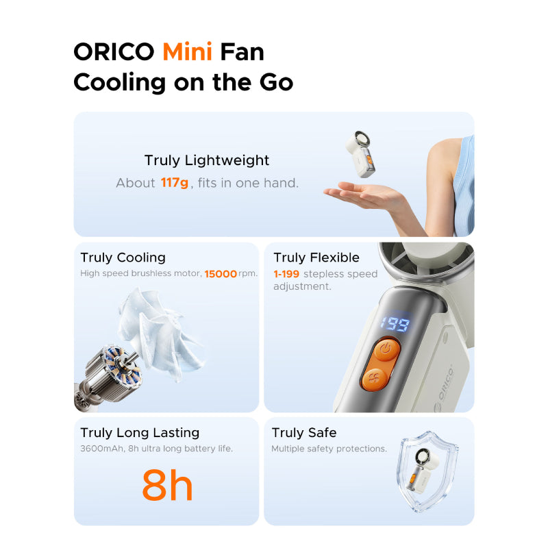 Orico MiFan6 Handheld Fan