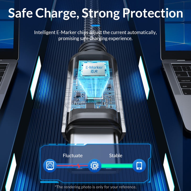 Orico USB-C PD240W Multifunctional Data & Charging Cable