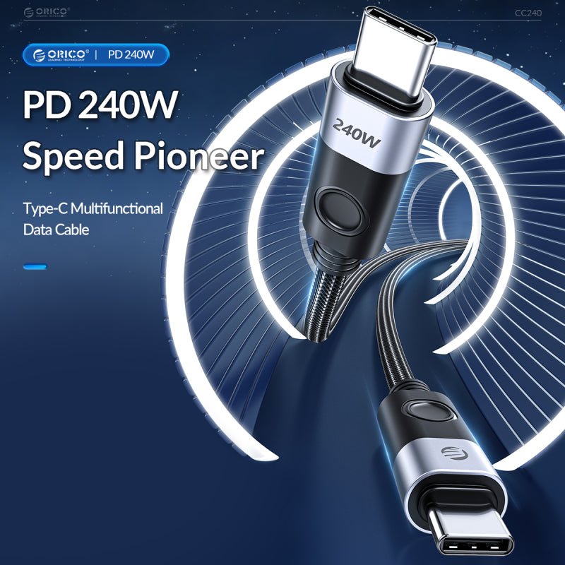 Orico USB-C PD240W Multifunctional Data & Charging Cable