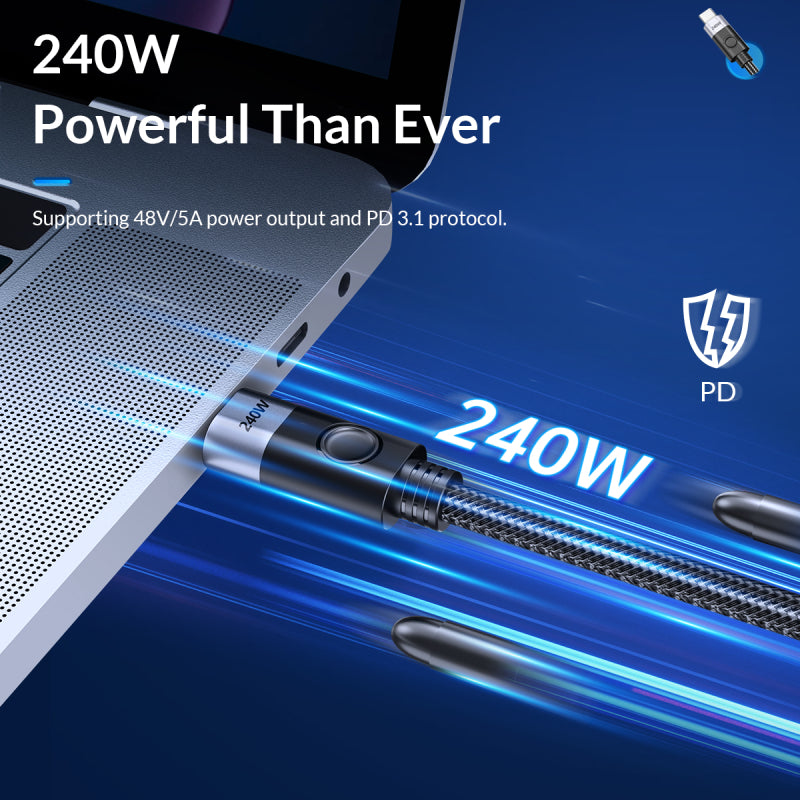 Orico USB-C PD240W Multifunctional Data & Charging Cable