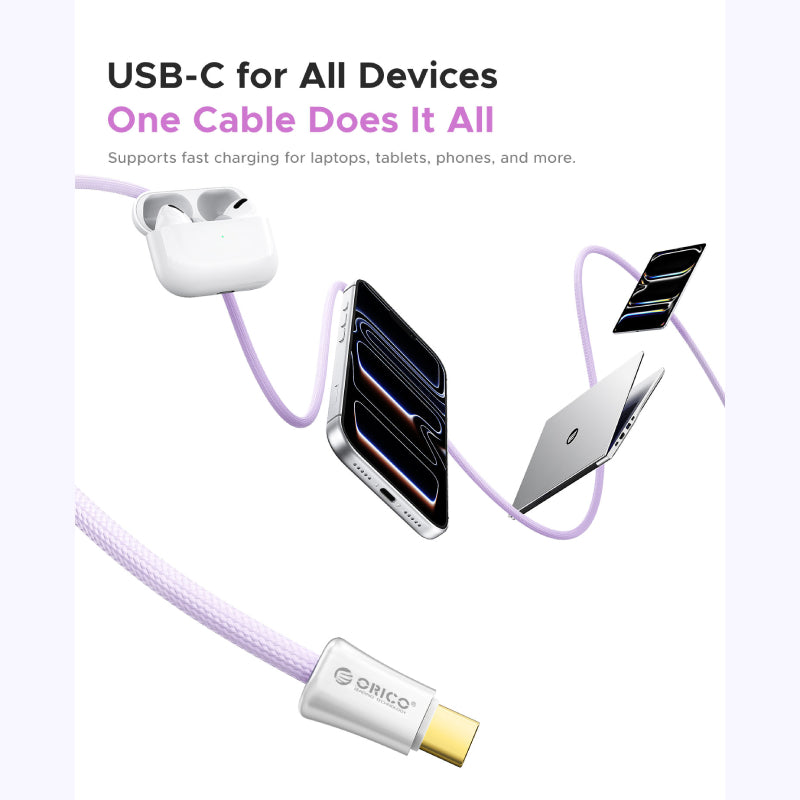 Orico USB-C PD240W Multifunctional Data & Charging Cable