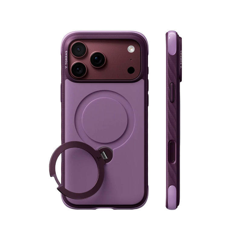 Torras Ostand Q3 Rugged Series Case for iPhone 18 Series