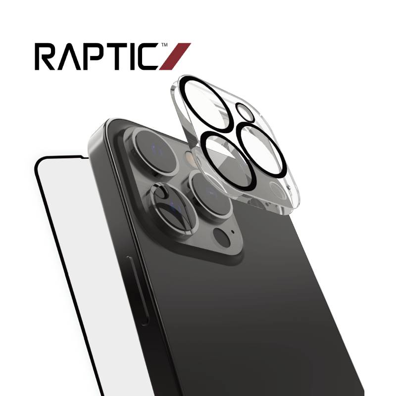 Raptic 2 in 1 Tempered Glass Bundle kit for iPhone 16 Series