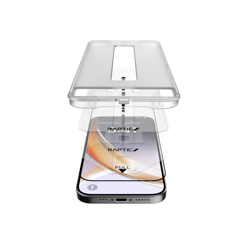 Raptic Air Glass Screen Protector for iPhone 17 Series