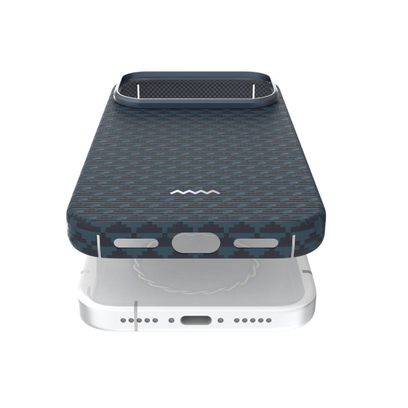 Raptic Aramid Fiber Skin-Origin Magsafe Case for iPhone 17 Series