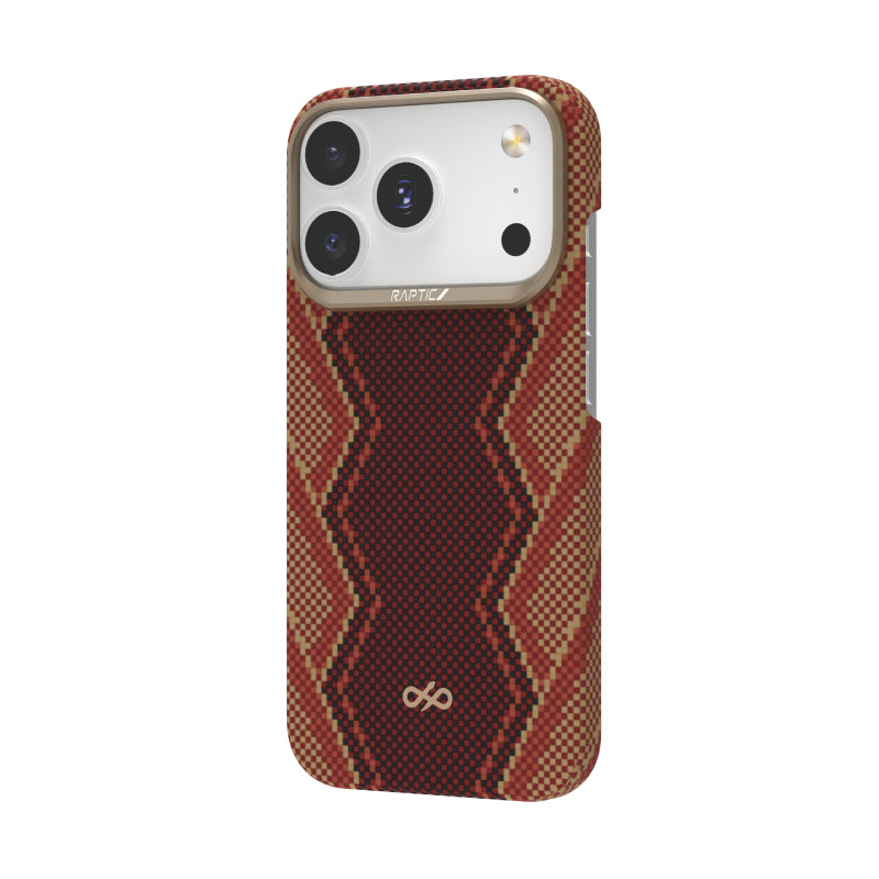 Raptic Aramid Fiber Skin-Origin Magsafe Case for iPhone 17 Series
