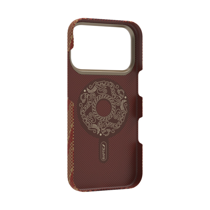 Raptic Aramid Fiber Skin-Origin Magsafe Case for iPhone 17 Series
