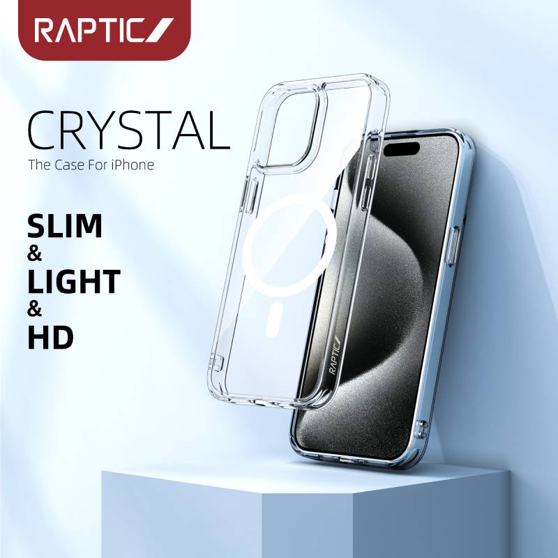 Raptic Crystal with MagSafe for iPhone 16 Series