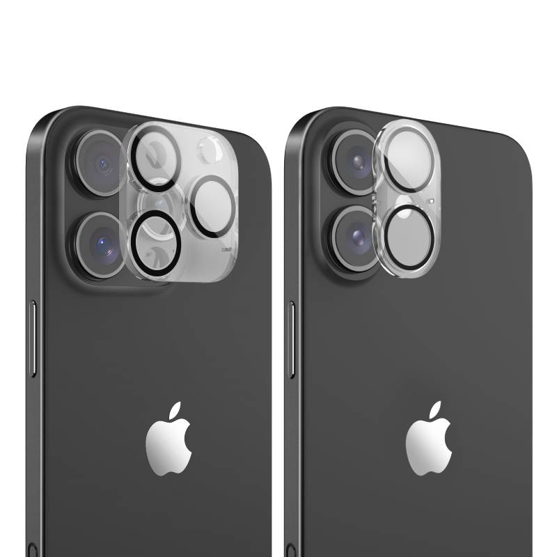 Raptic Glass Camera Lens Coverage for iPhone 16 Series