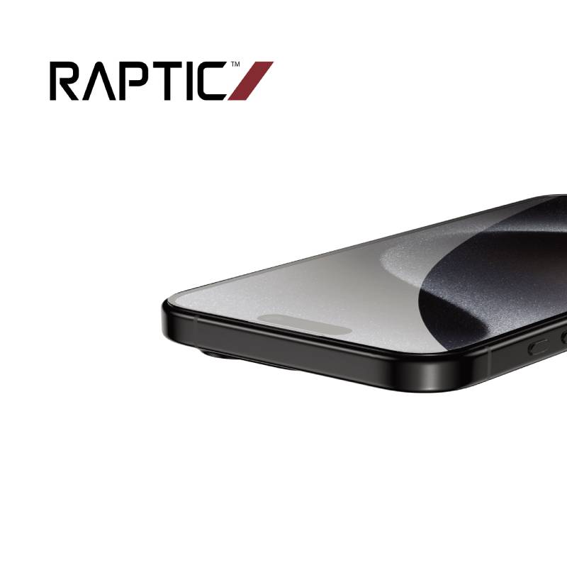 Raptic Glass Full Coverage for iPhone 16 Series