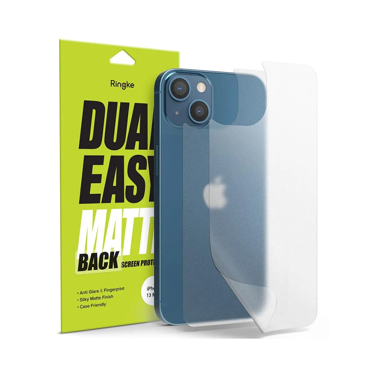 Ringke Dual Easy Matte Screen Back Protector for iPhone 13 Series