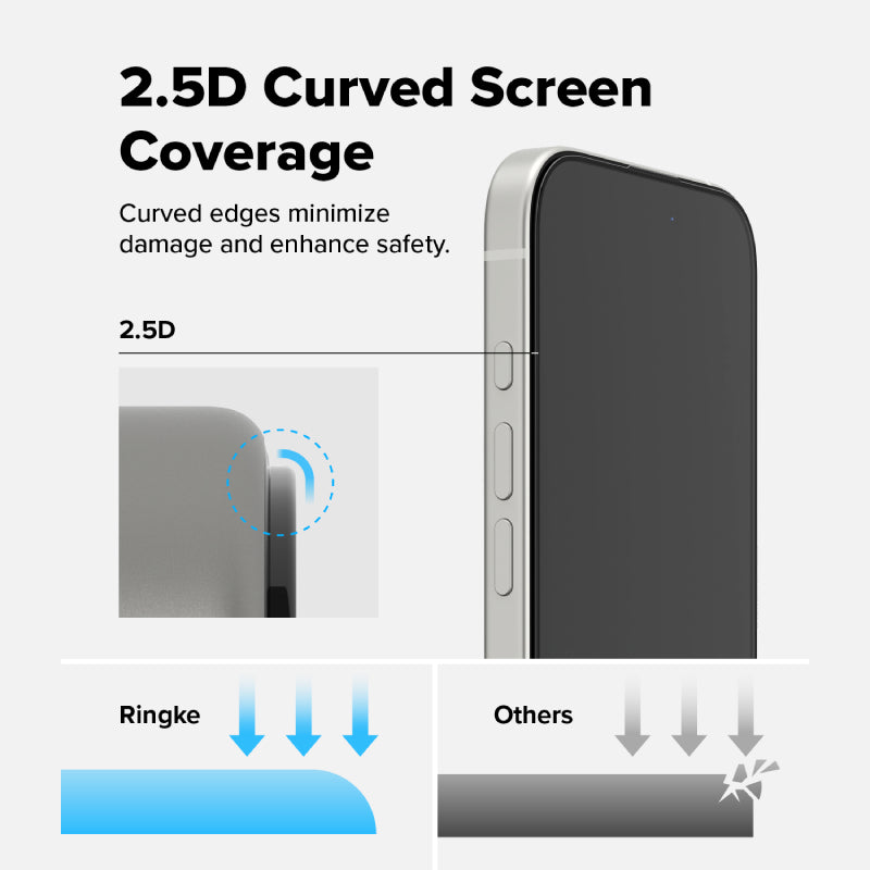 Ringke Easy Slide Tempered Glass for iPhone 17 Series