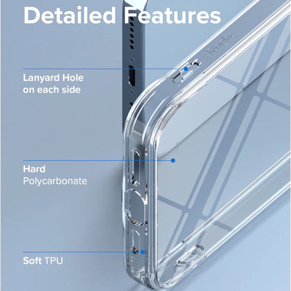 Ringke Fusion Case for iPhone 13 Series (Clear)