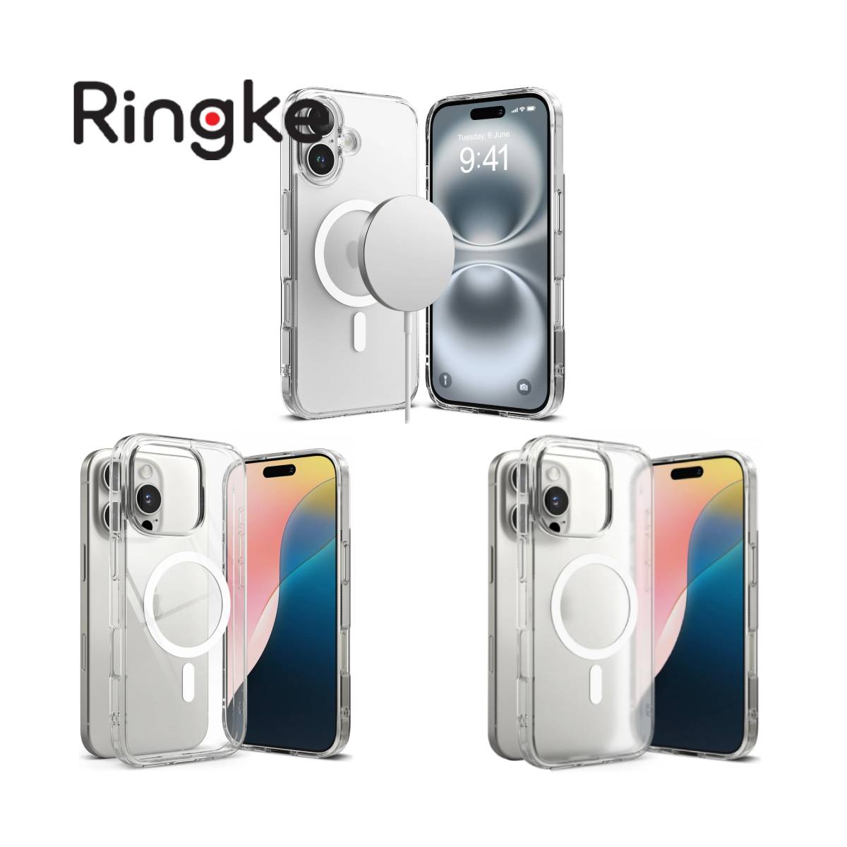 Ringke Fusion Magnetic Case for iPhone 16 Series