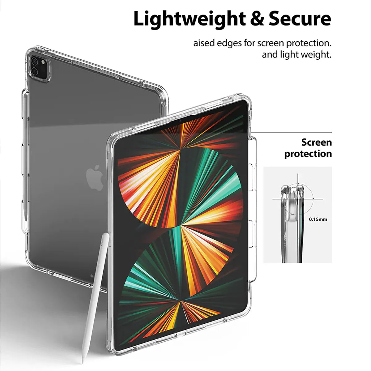 Ringke Fusion + Clear Case for iPad Pro 12.9″