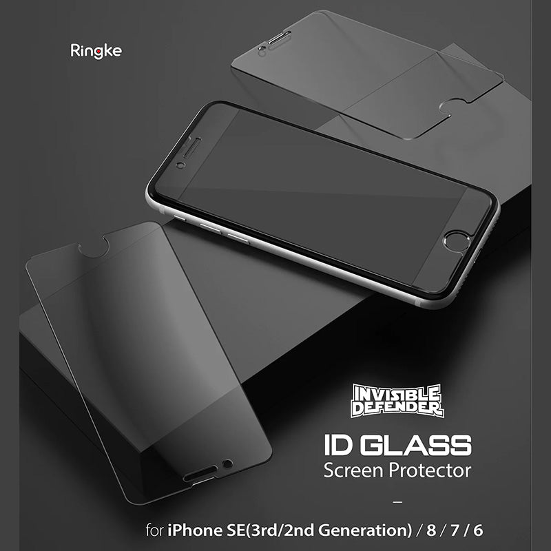 Ringke Invisible Defender Full Glass Screen Protector For iPhone SE 2022