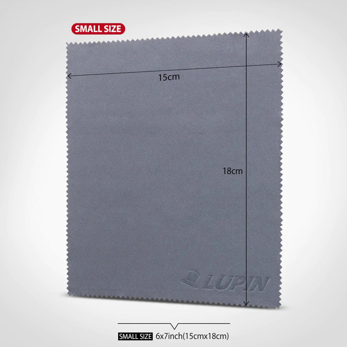 Ringke Lupin Premium Microfiber Cloth (Small-3pk) Gray