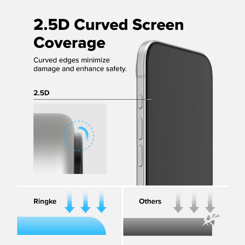 Ringke Easy Slide Tempered Glass for iPhone 17 Series