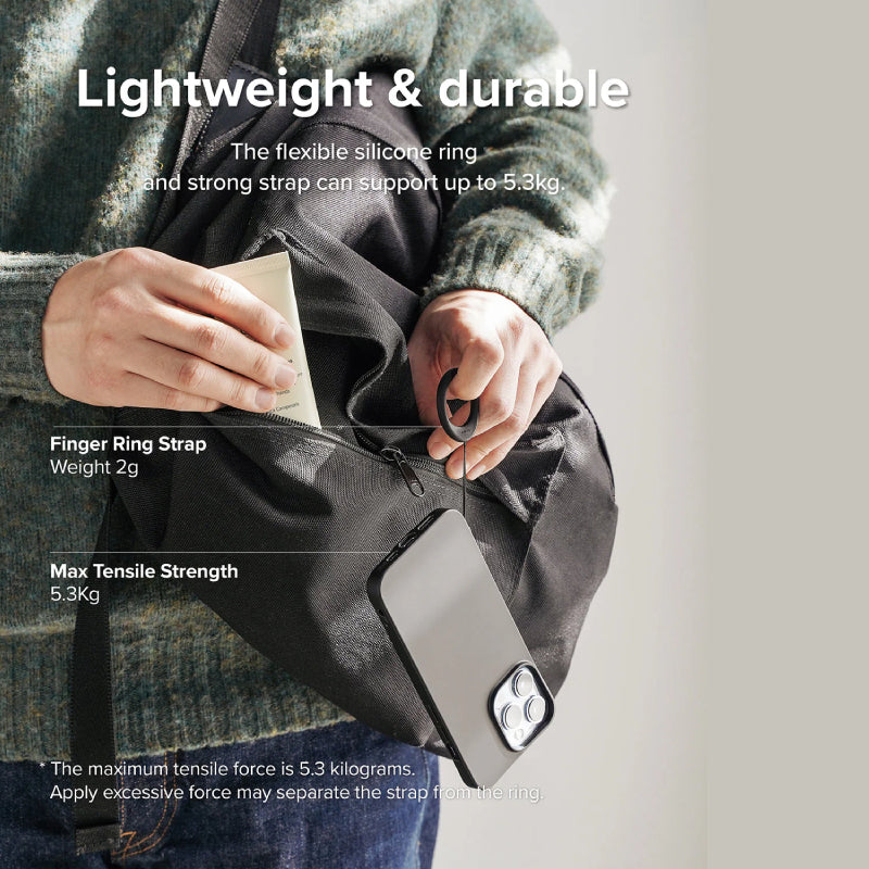 Ringke Finger Ring Strap (Black)