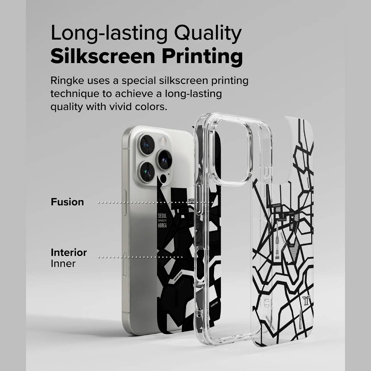 Ringke Fusion Design Case for iPhone 16 Series