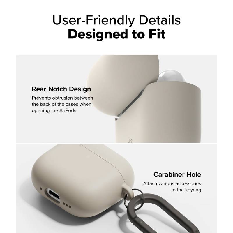 Ringke Silicone Airpod Case for AirPods 4