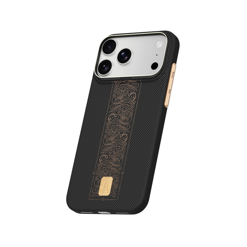 Raptic Aramid Fiber Skin-Origin Magsafe Case for iPhone 18 Series