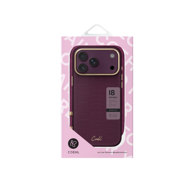 Coehl Mirelle Magsafe Case for iPhone 18 Series