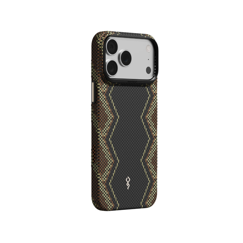 Raptic Aramid Fiber Skin-Origin Magsafe Case for iPhone 18 Series
