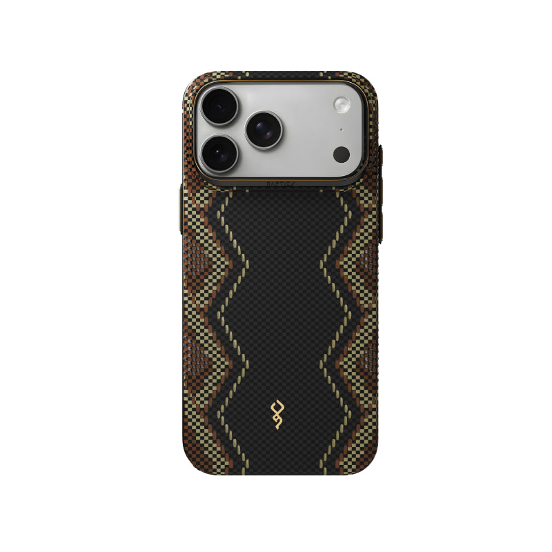 Raptic Aramid Fiber Skin-Origin Magsafe Case for iPhone 18 Series