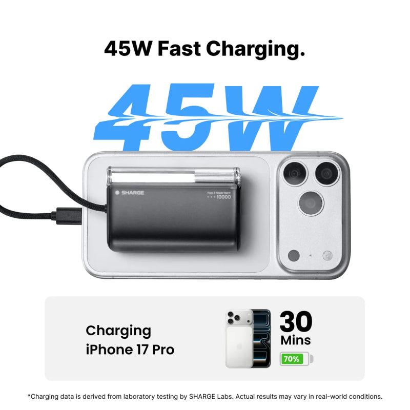 Sharge Flow 3 10k Power Bank