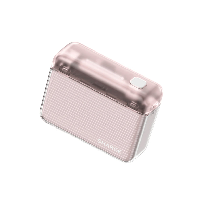 Sharge Flow Portable 10k Power Bank (SP020) Pink