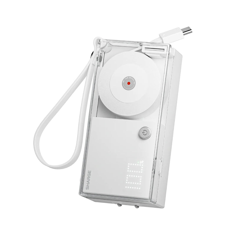 Sharge Retractable 3 in 1 Power Bank (10000 mAh)