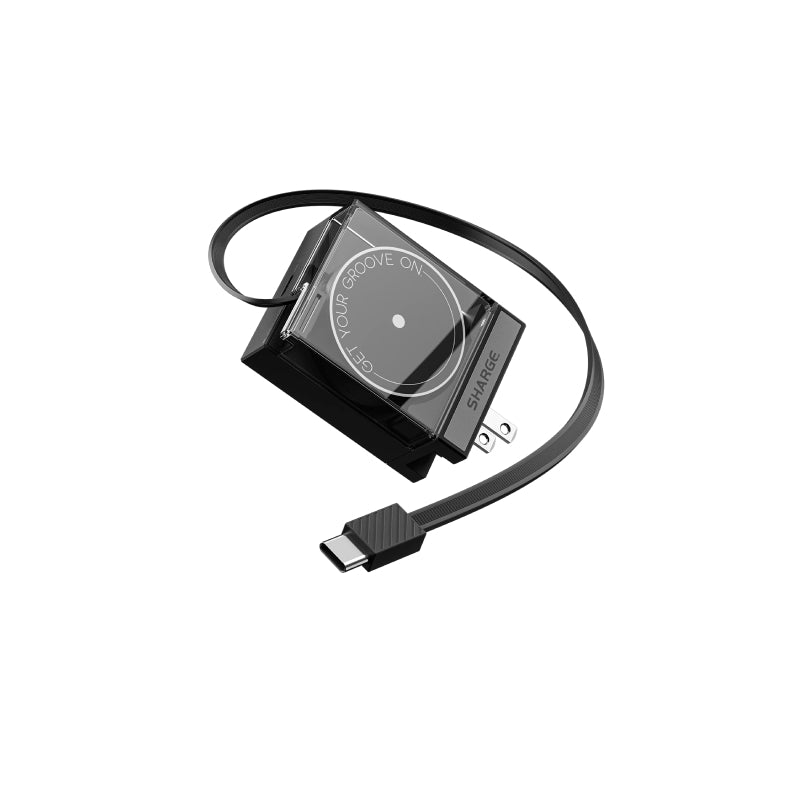 Sharge Retractable 65W Wall Charger (S4E)