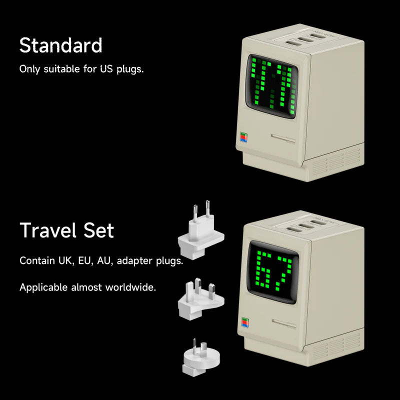 Sharge Retro 67W Type-C Wall Charger (S067U)