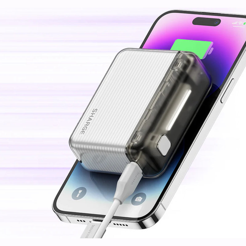 Sharge Flow Portable 10k Power Bank (SP020) Pink