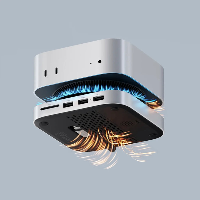 Satechi Mac Mini M6/M5 Pro/M4 Stand & Hub with SSD Enclosure