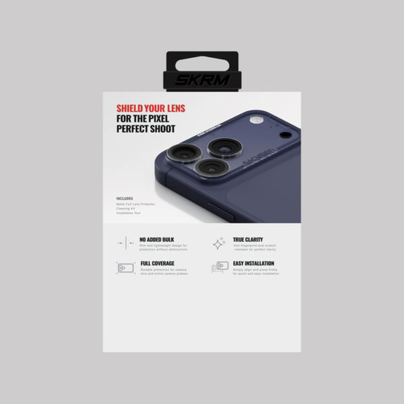Skinarma Magma Full Aluminium Matte Camera Lens Protector for iPhone 17 Series