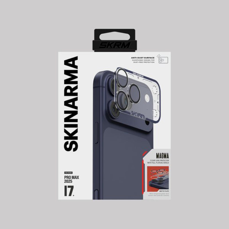 Skinarma Magma Full Aluminium Matte Camera Lens Protector for iPhone 17 Series