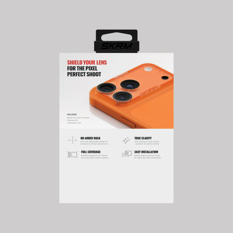 Skinarma Magma Full Aluminium Matte Camera Lens Protector for iPhone 17 Series