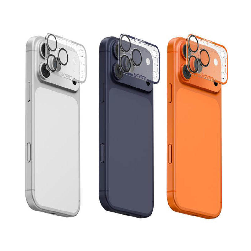 Skinarma Magma Full Aluminium Matte Camera Lens Protector for iPhone 17 Series
