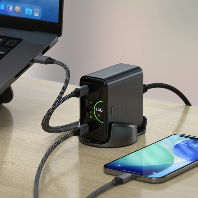 Satechi ChargeView 140W Desktop Charger (2Pin)