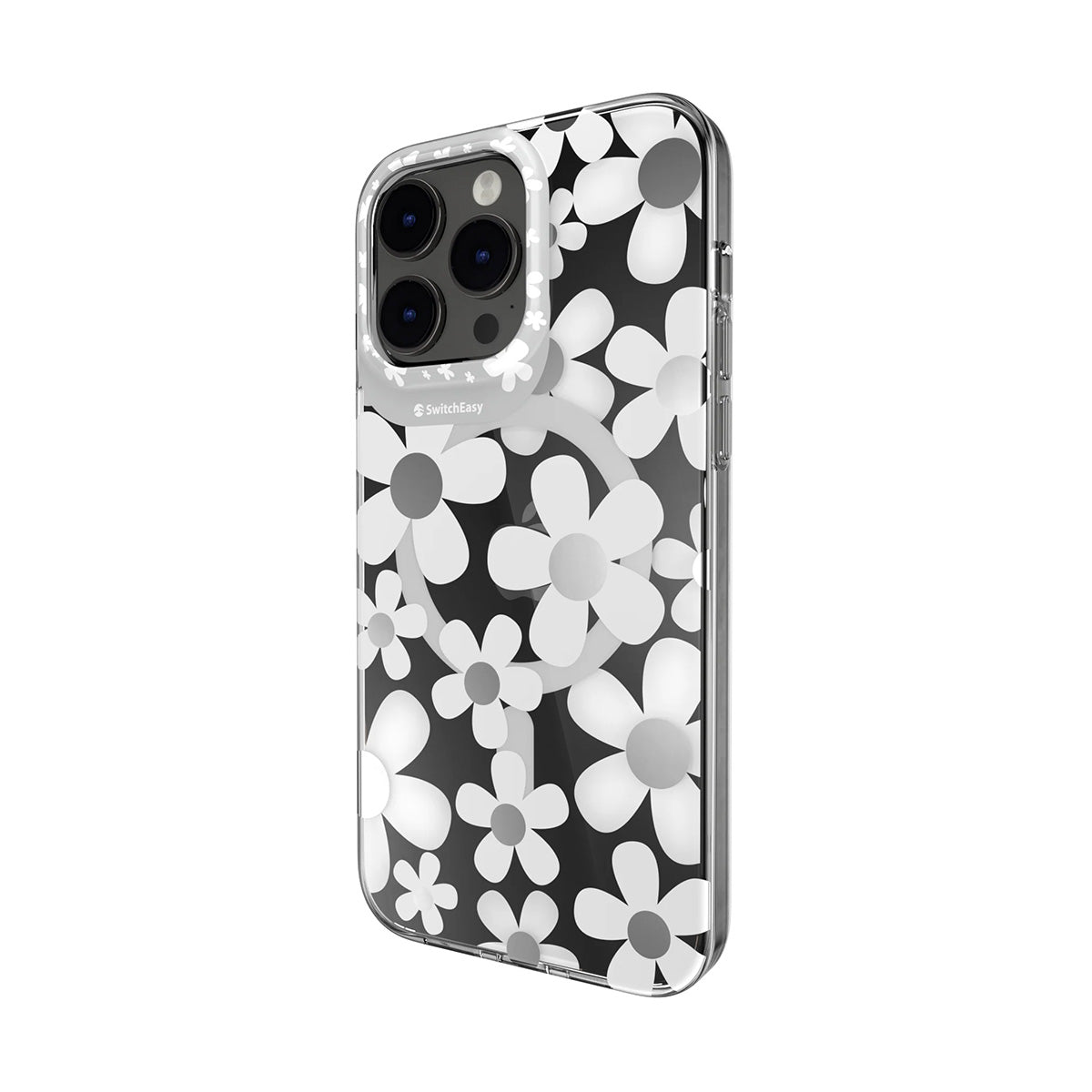 SwitchEasy Artist Double In-Mold Decoration iPhone Case with MagSafe for iPhone 14 Series (Fleur)