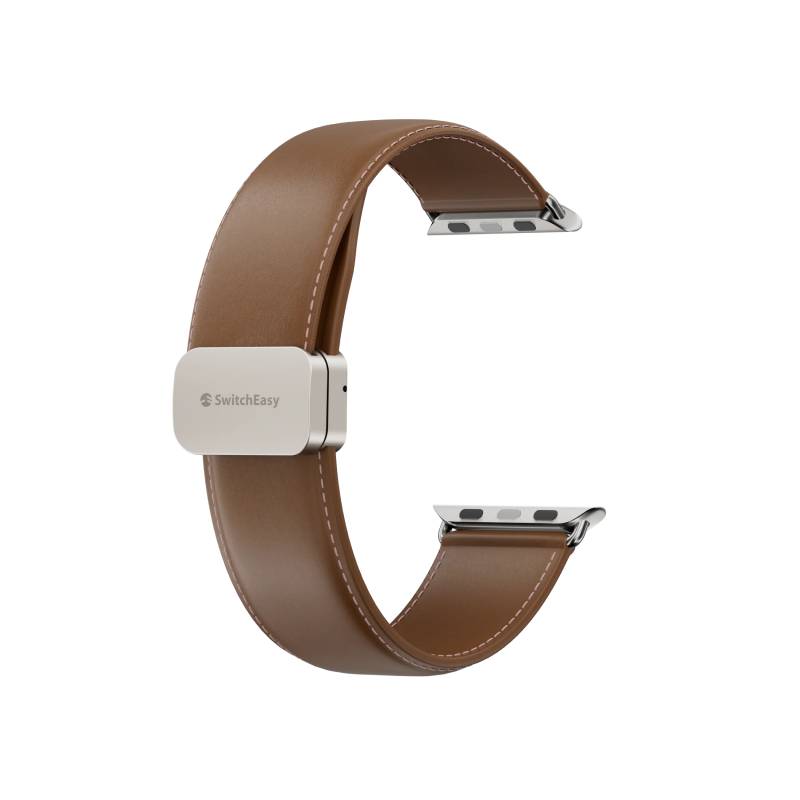 SwitchEasy Classic Genuine Leather Apple Watch Band (42/44/45/49mm)